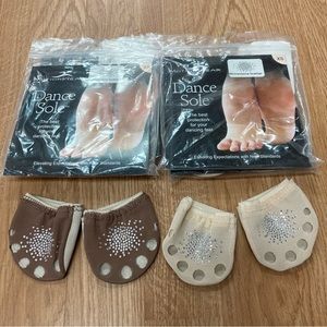 Free!! Dance Soles With Rhinestone